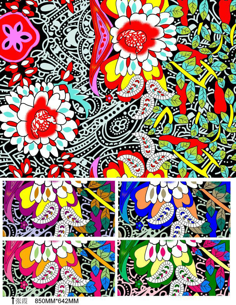quilting printed rayon fabric